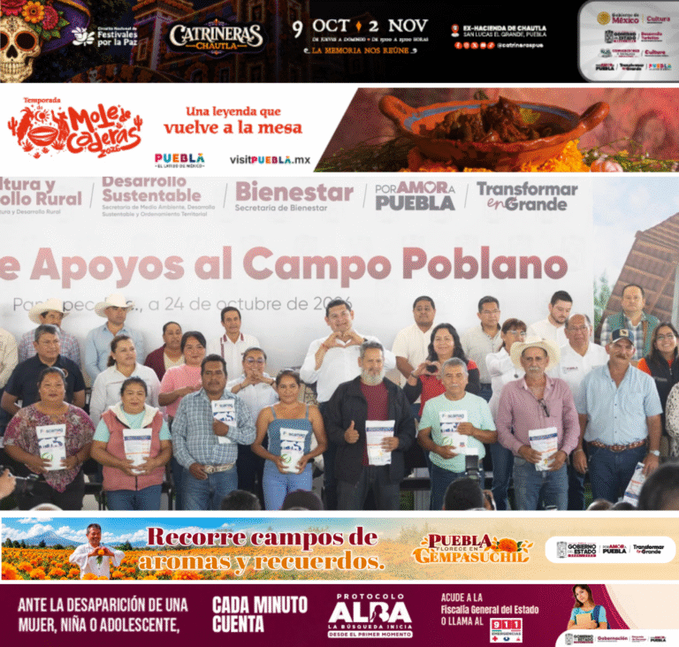 Alejandro Armenta impulsa obras comunitarias y entrega apoyos al campo en Pantepec