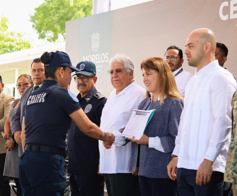 Morelos incorpora a 137 nuevos policías para reforzar la seguridad pública