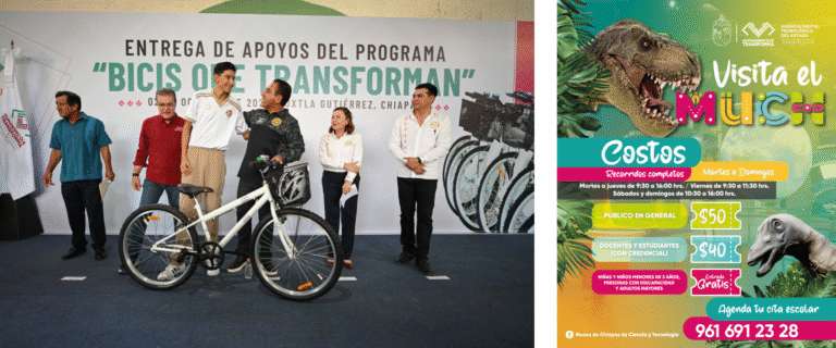 Eduardo Ramírez entrega “Bicis que Transforman” a estudiantes de la Secundaria del Estado