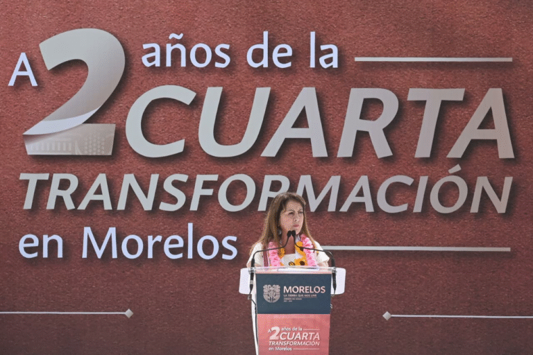 Margarita González Saravia destaca avances de Morelos a dos años de Gobierno