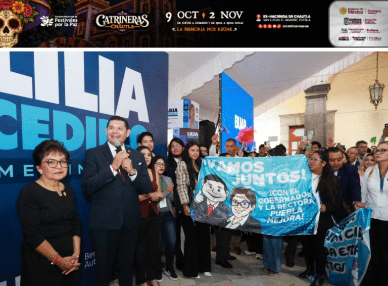 Gobierno de Puebla refrenda respeto a autonomía de la BUAP y continuidad de proyectos conjuntos