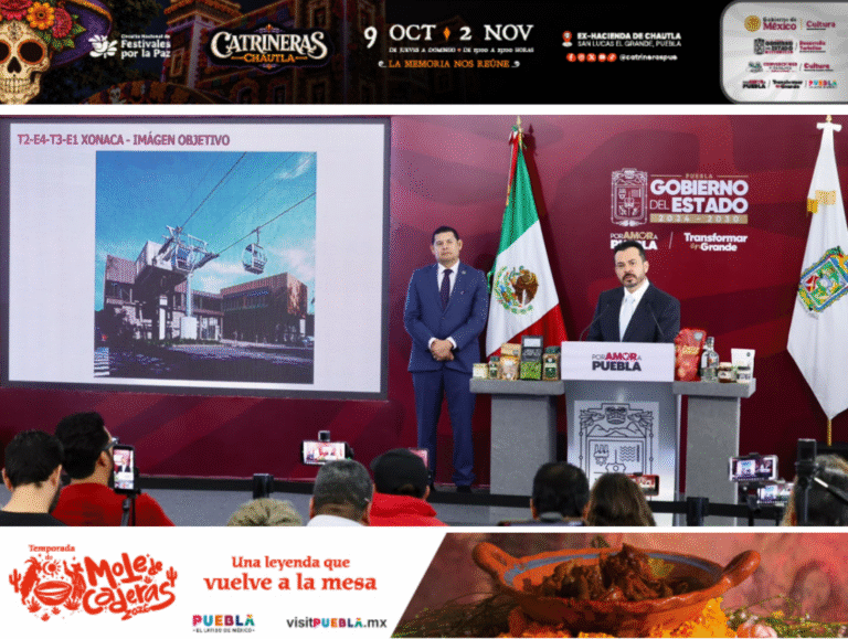 Fundación Jenkins aporta predio para impulsar el Sistema de Transporte por Cable en Puebla