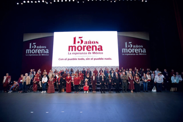 Ángel Torres destaca unidad y continuidad de la transformación al conmemorar 15 años de Morena