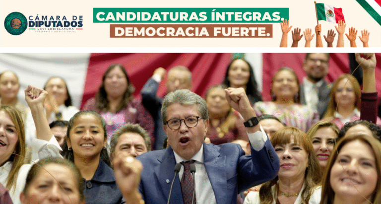 Ricardo Monreal: Morena celebra 15 años con trabajo y responsabilidad legislativa